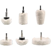 バフ工房 べーべーエス商品 Amazon | IROKCAKPT フェルトバフ 50mm ポリッシャー バフ 羊毛